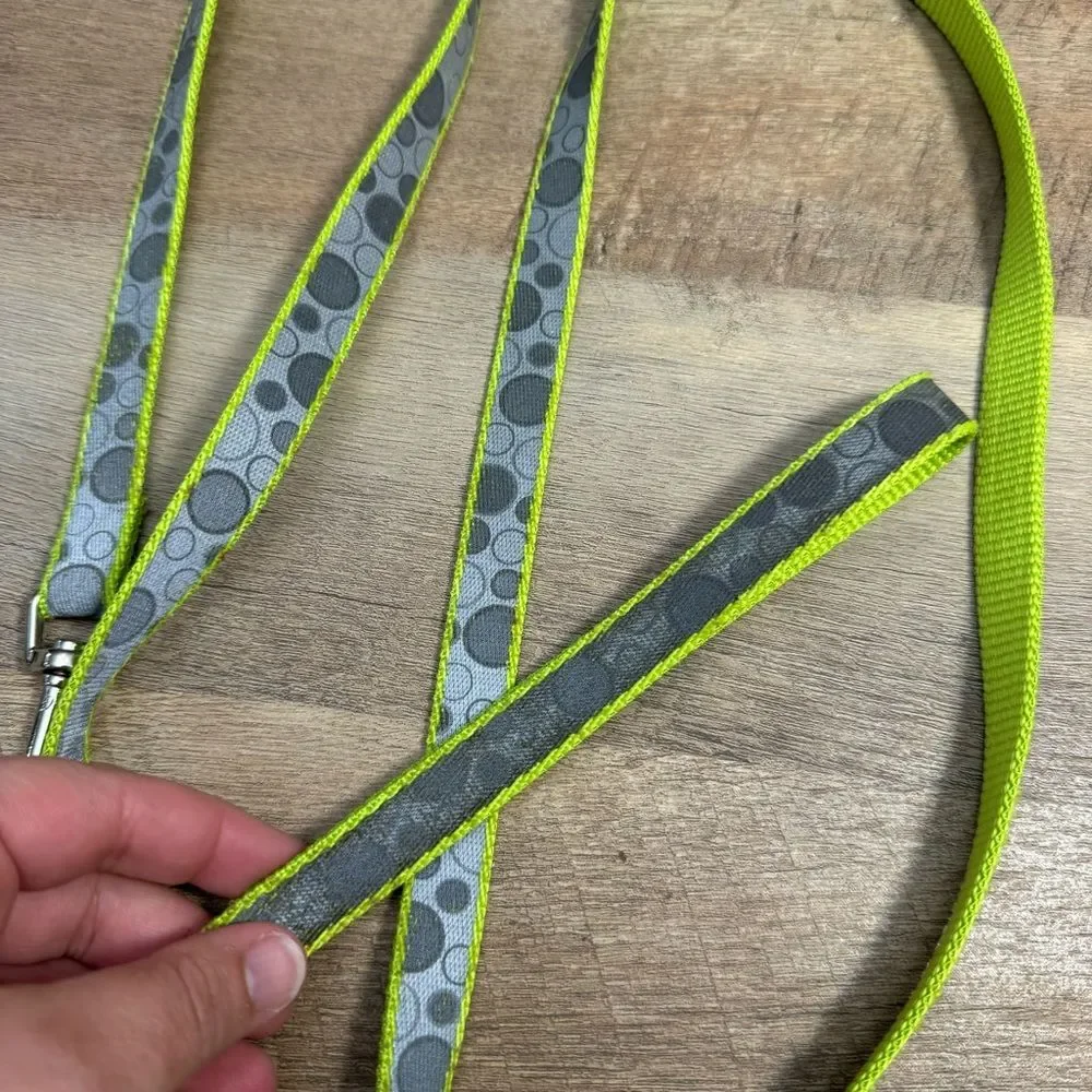Green Reflective Dog Leash